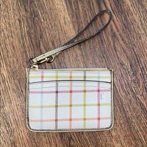 Coach Tattersall Coin Purse